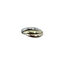 CARTIER "Trinity" Ring in white gold, yellow gold, and rose gold