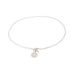 Hermès Ex-Libris Silver Forçat Link Necklace