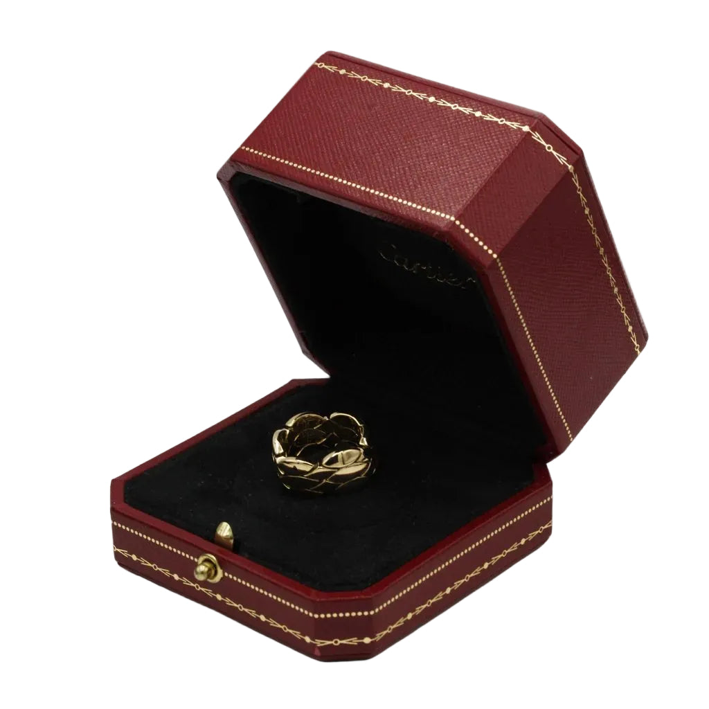 CARTIER Bandeau Ring in yellow gold