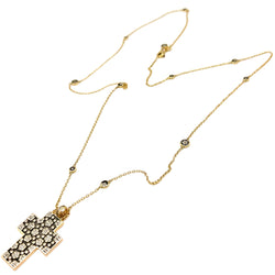 PASQUALE BRUNI "Ricami" Long necklace in Rose gold, Ruby and Diamonds