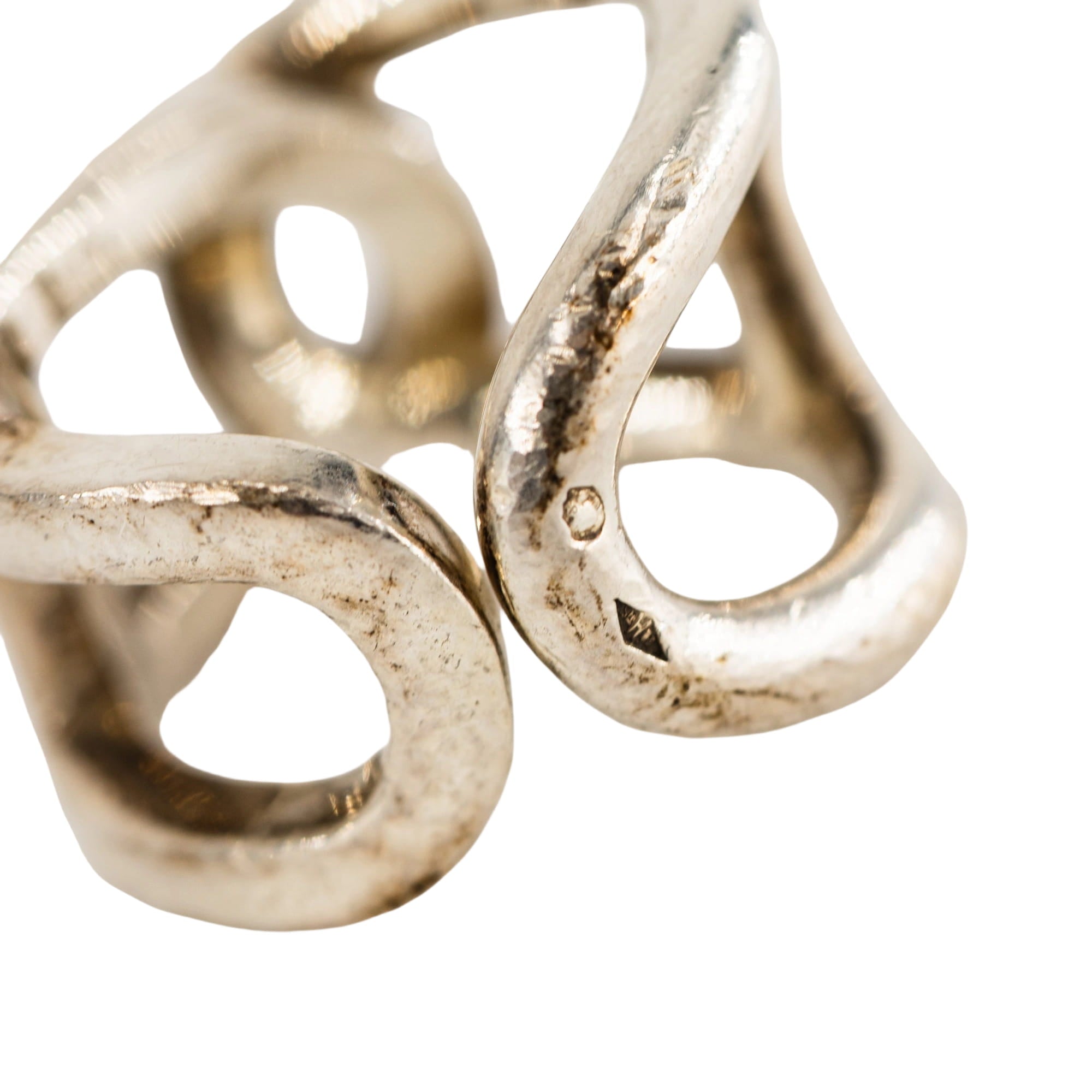 HERMÈS "Cythère" Silver Ring
