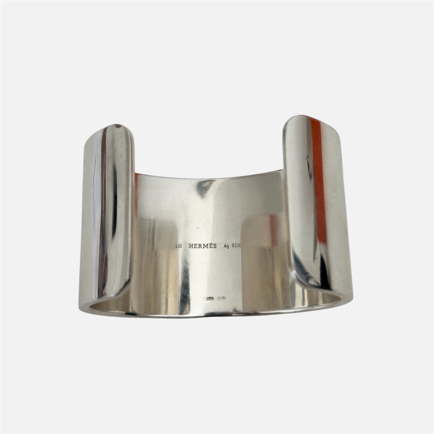 Bracelet Manchette HERMÈS Keyllock Cuff Bracelet en argent