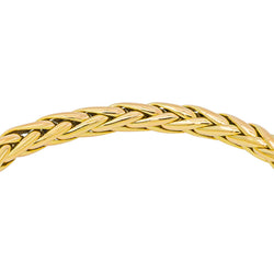 Bracelet Maille palmier Or jaune