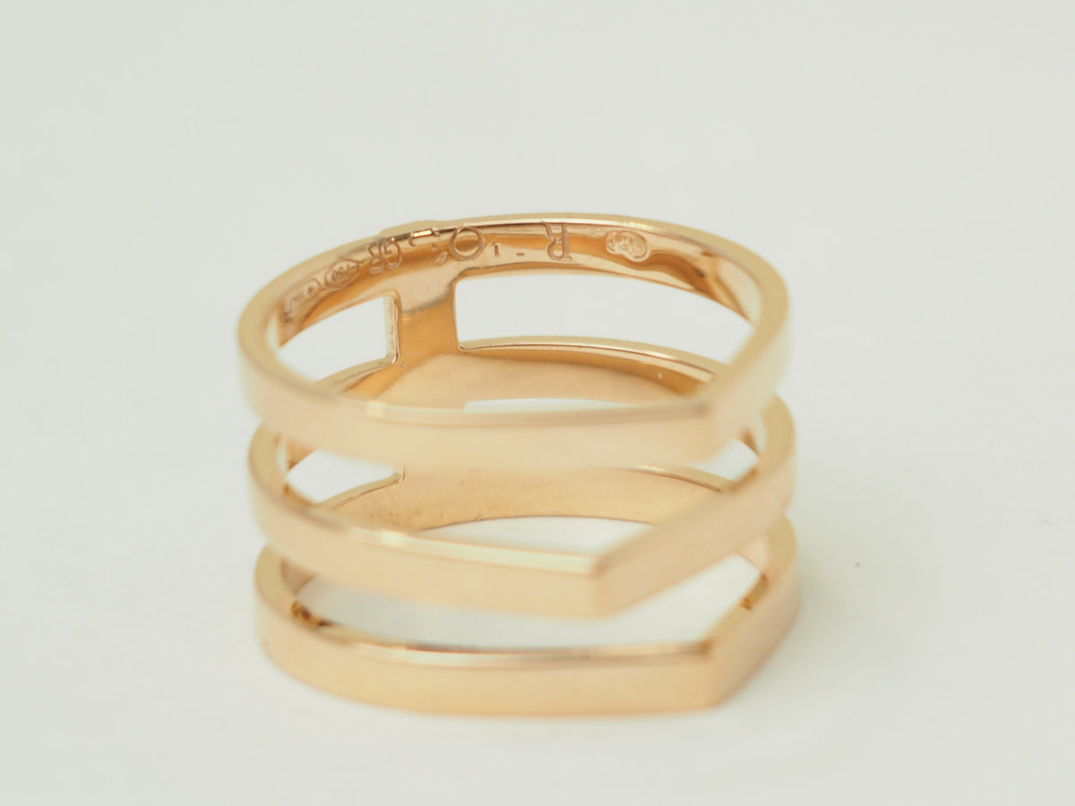 REPOSSI "Antifer" Ring in rose gold