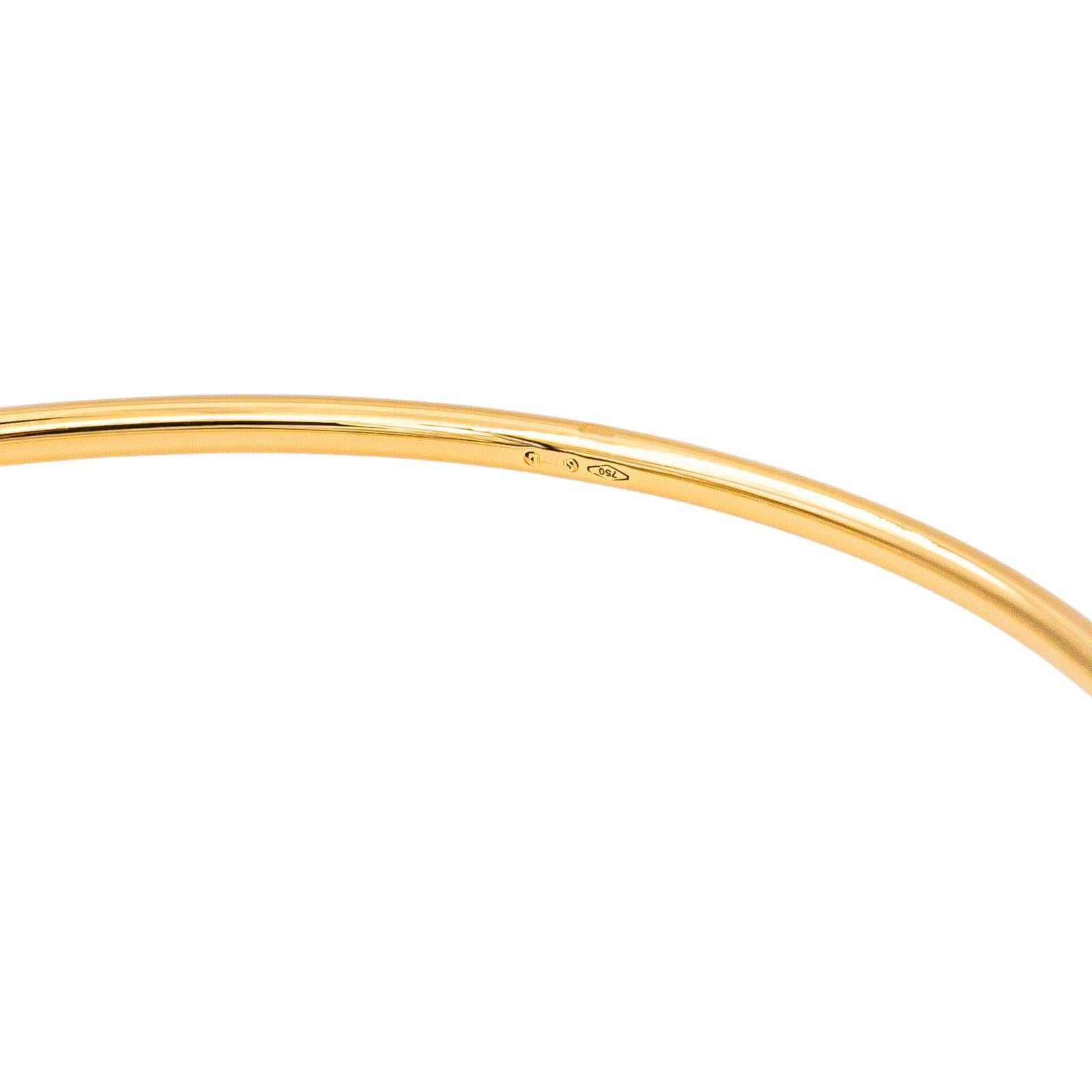 Yellow Gold Bangle Bracelet