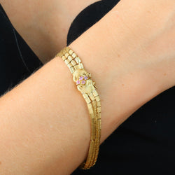 Yellow Gold Link Bracelet