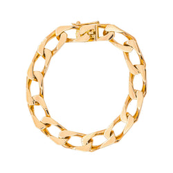 Yellow gold Curb chain Bracelet