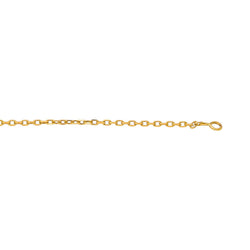 Yellow Gold Forçat Link Necklace