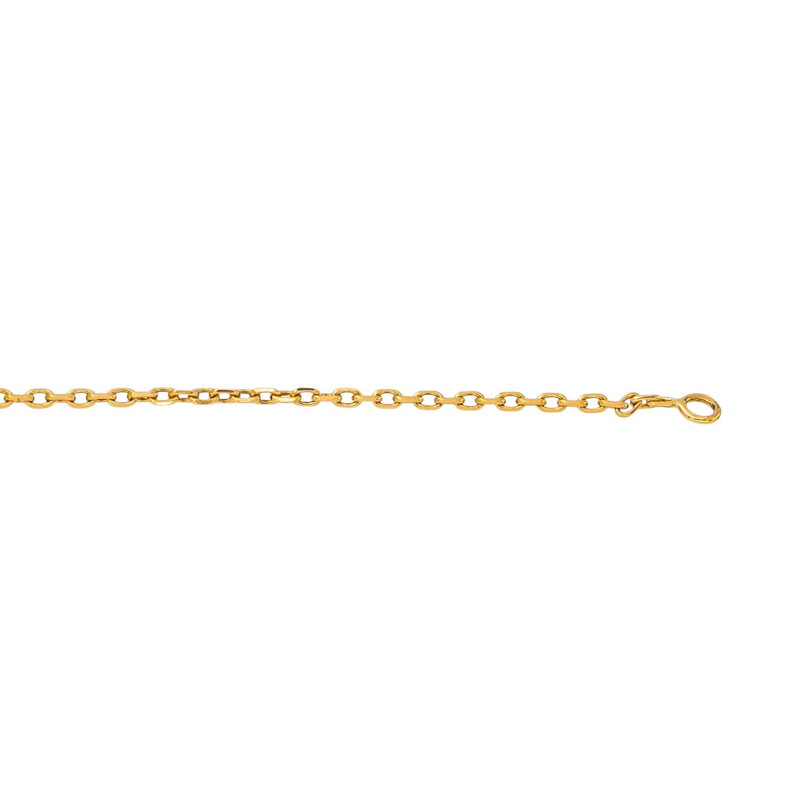 Yellow Gold Forçat Link Necklace