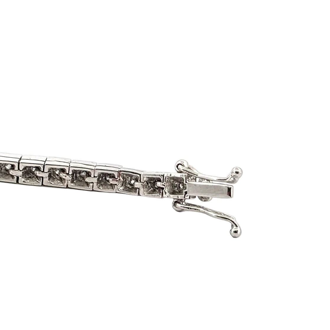 Platinum and Diamond "Ligne" Bracelet