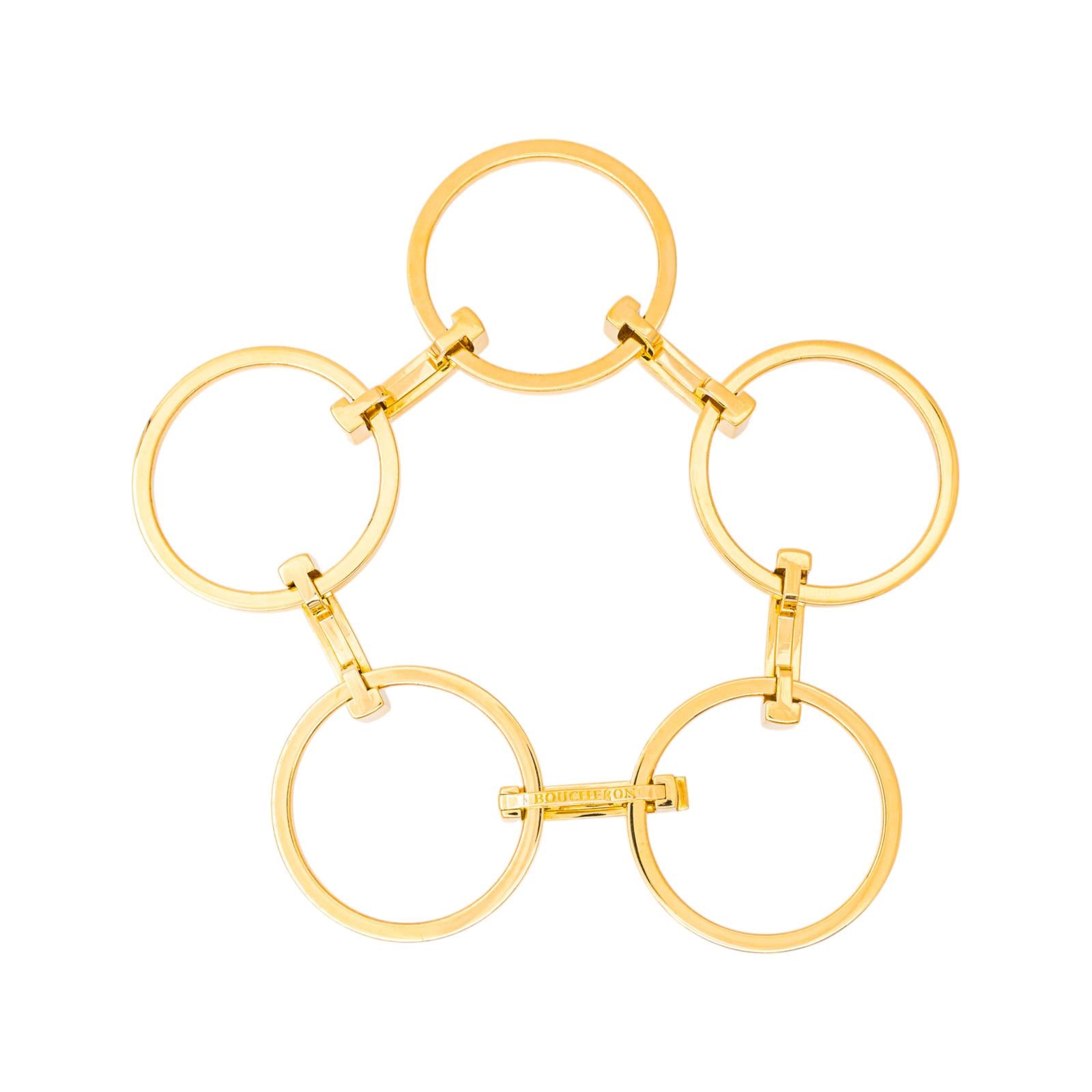 Boucheron Madone Bracelet in Yellow gold