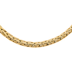 Collier Maille palmier Or jaune