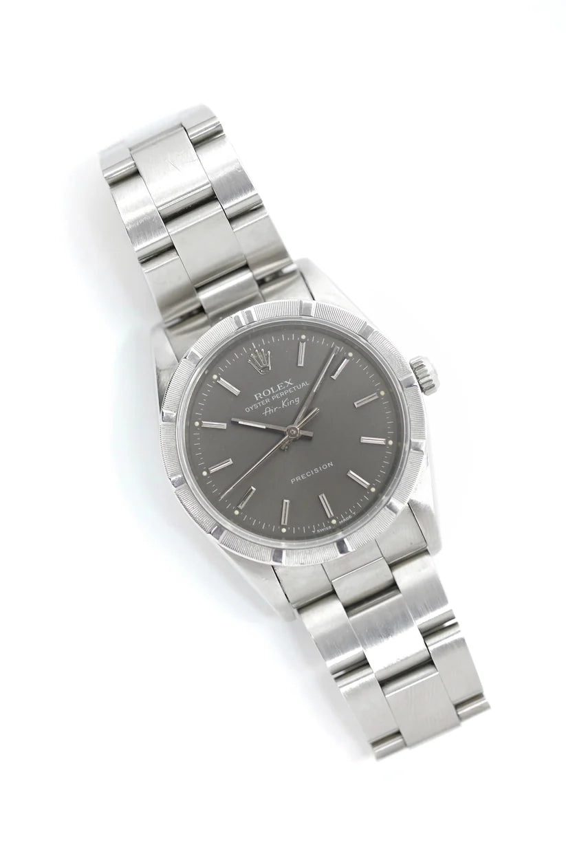 ROLEX "Air King" Steel Watch