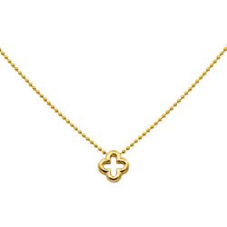 Collier Maille boule Or jaune