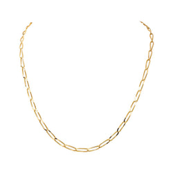 Yellow Gold Horse-Link Necklace