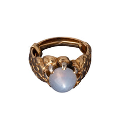 Yellow Gold and Sapphire Cocktail Ring