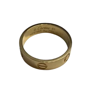 Bague Alliance CARTIER Love en or jaune