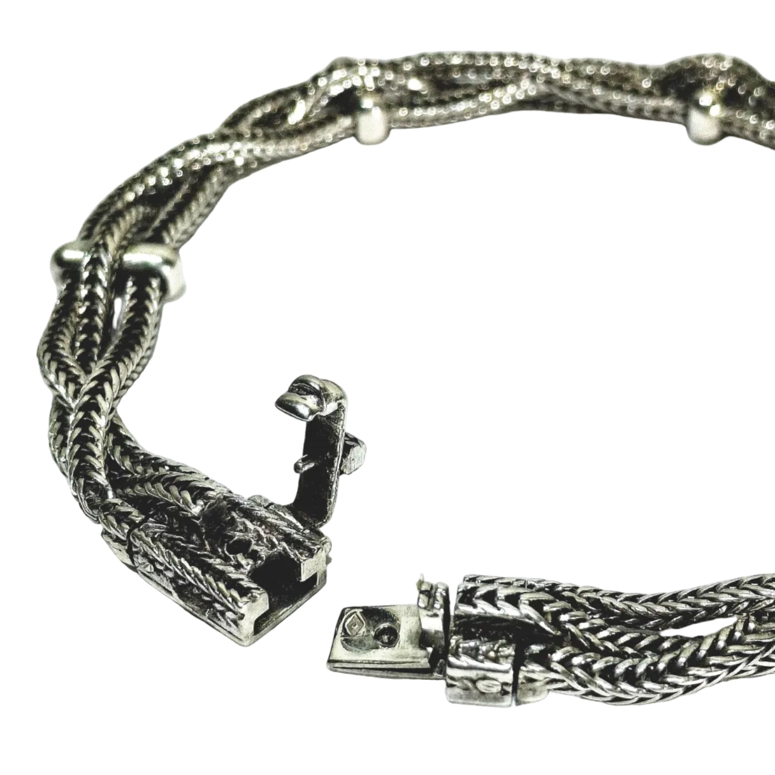 Bracelet Maille HERMÈS en argent