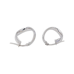 White gold Hoop earrings