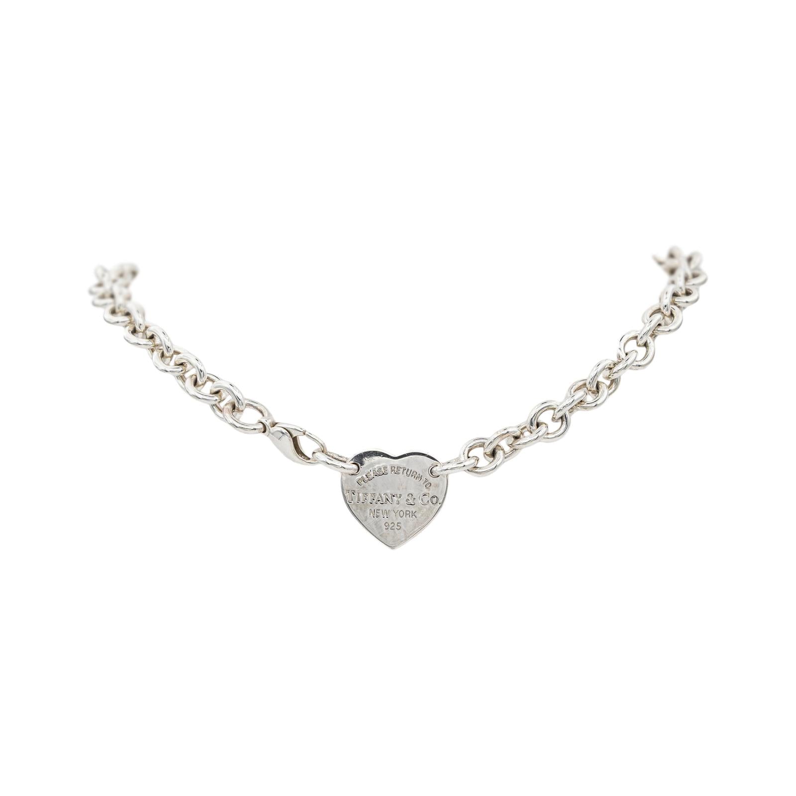 Tiffany & Co. "Return to Tiffany" Silver Necklace