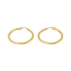 Yellow gold Hoop earrings
