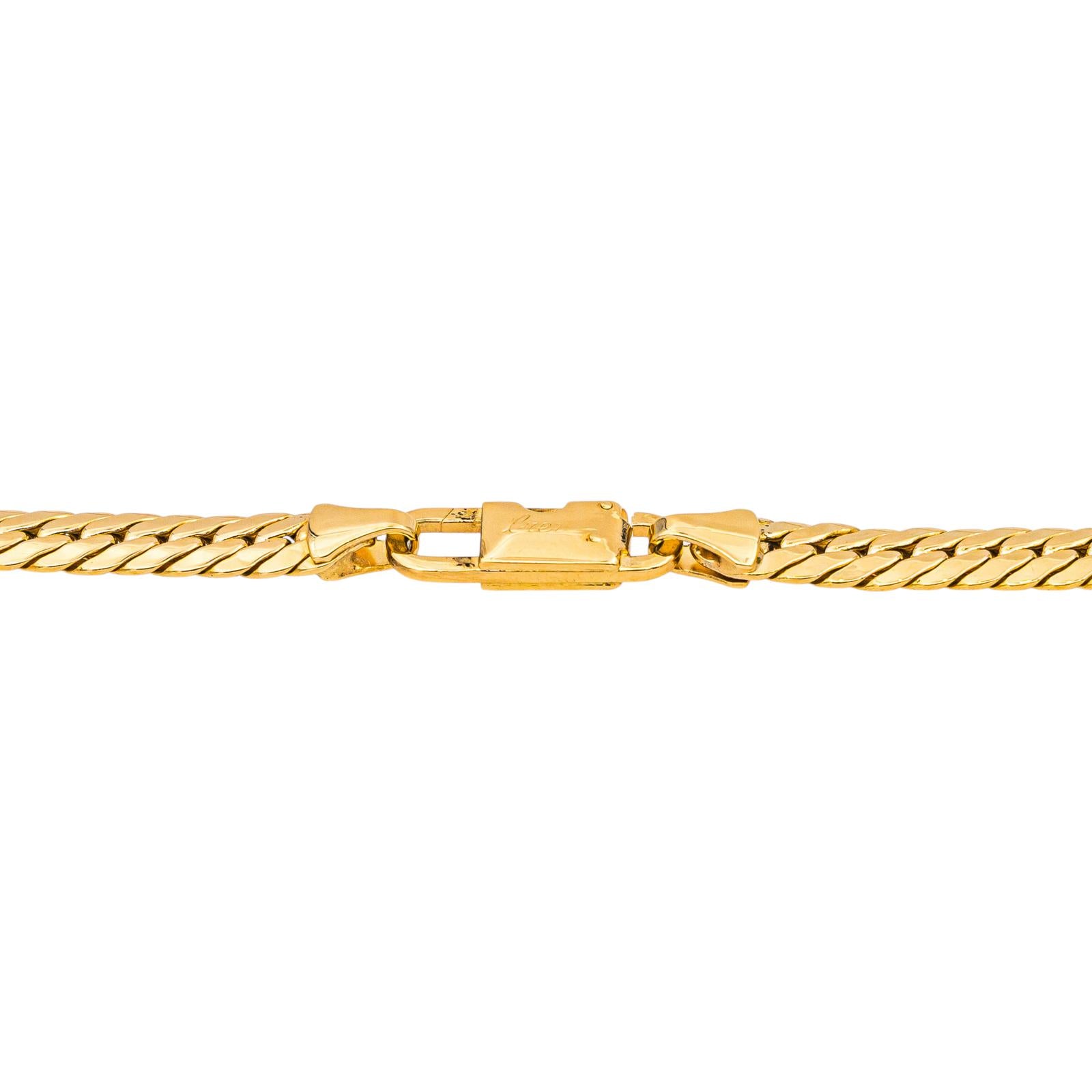 Link Necklace Yellow gold