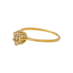 Bague Marguerite Or jaune Diamant