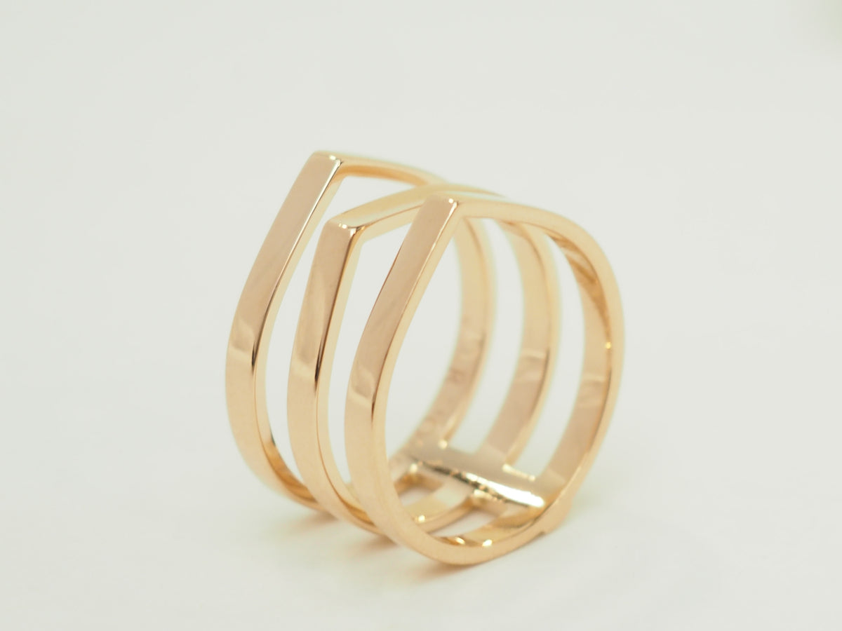 REPOSSI "Antifer" Ring in rose gold