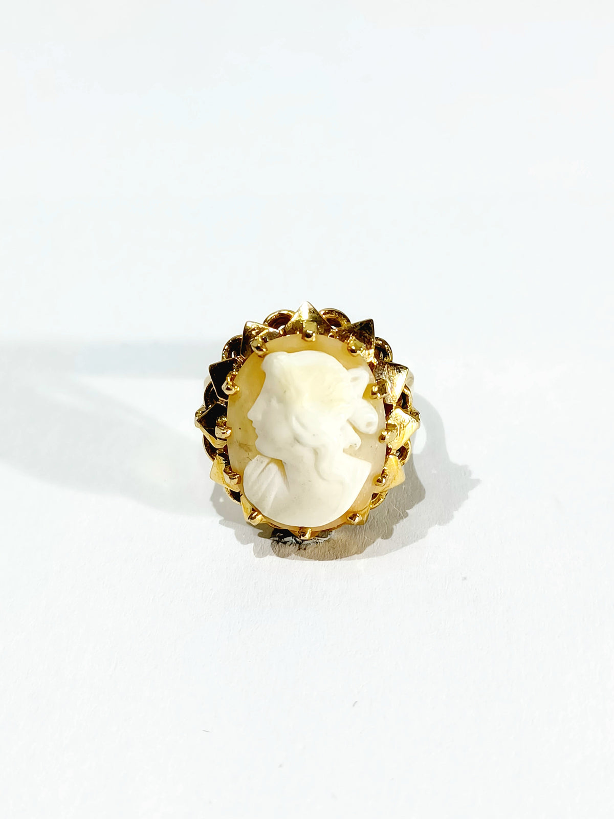 Rose gold Cameo Ring