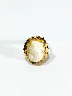 Rose gold Cameo Ring