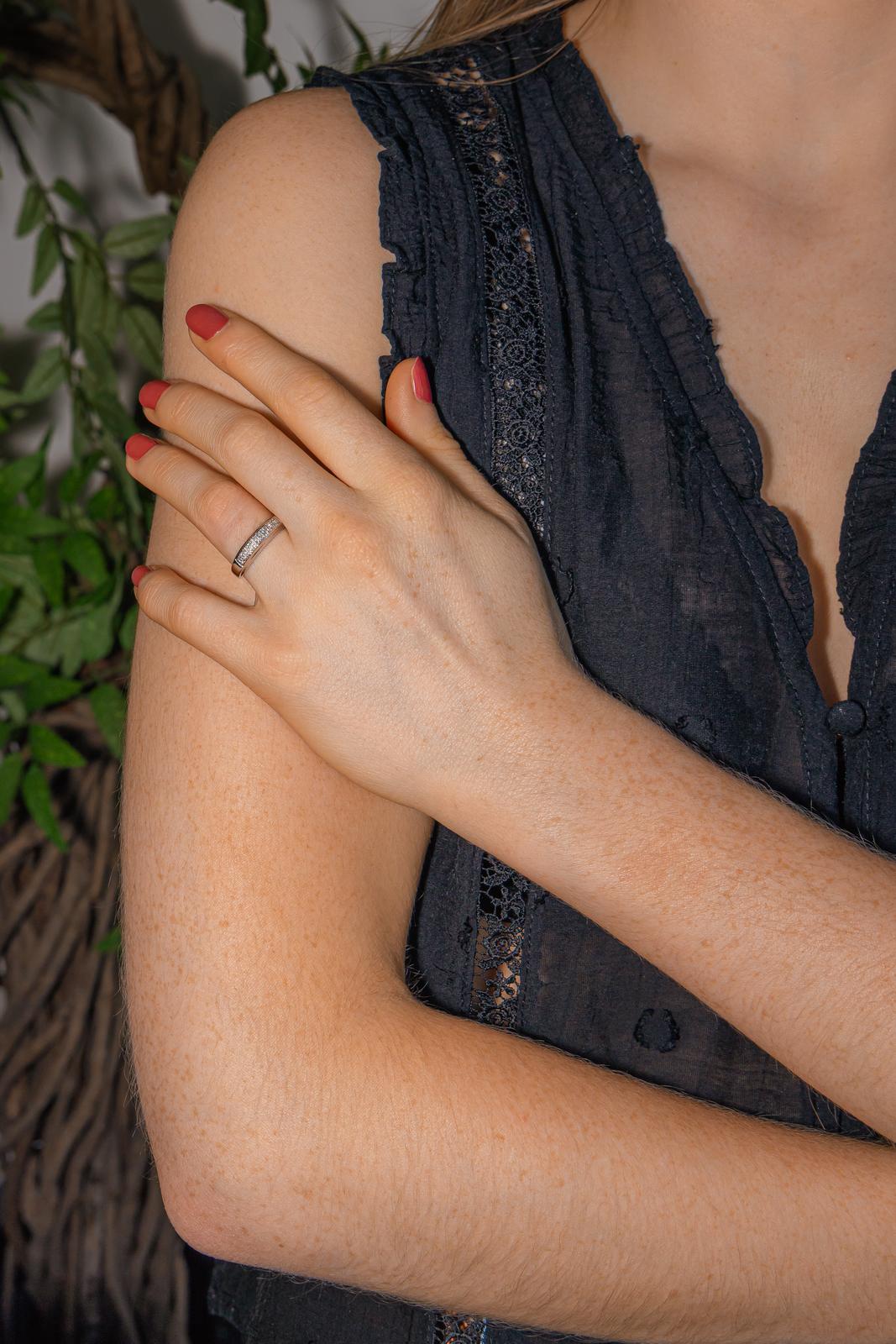 Bague Or blanc Diamant