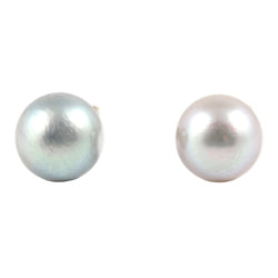 White Gold Earrings with Pearls