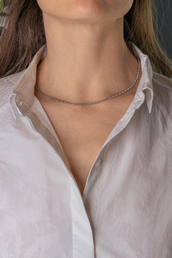 Collier Or blanc