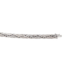 White Gold Link Necklace