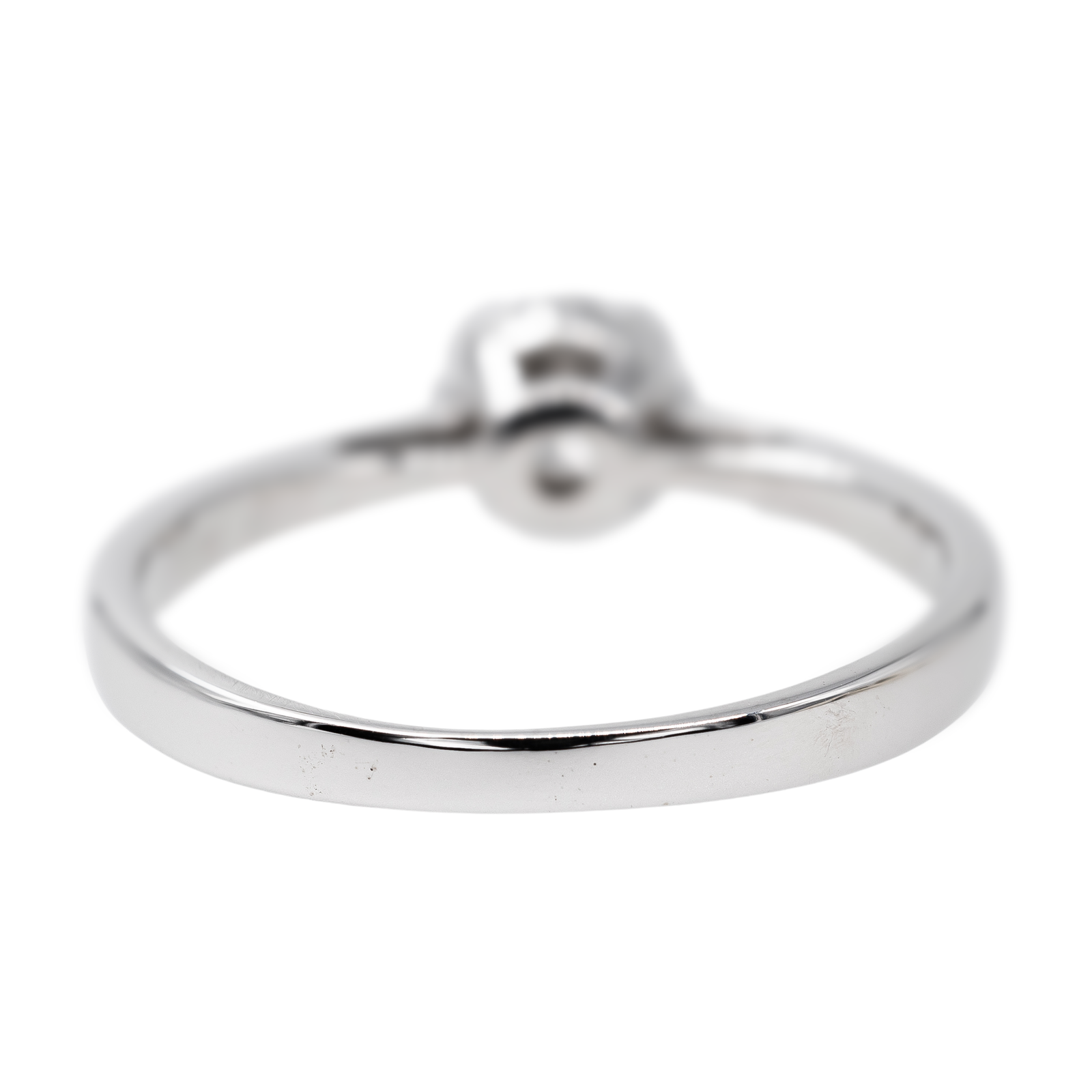 Bague Solitaire Or blanc Diamant