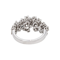 Fred Bague Blanche Or blanc Diamant