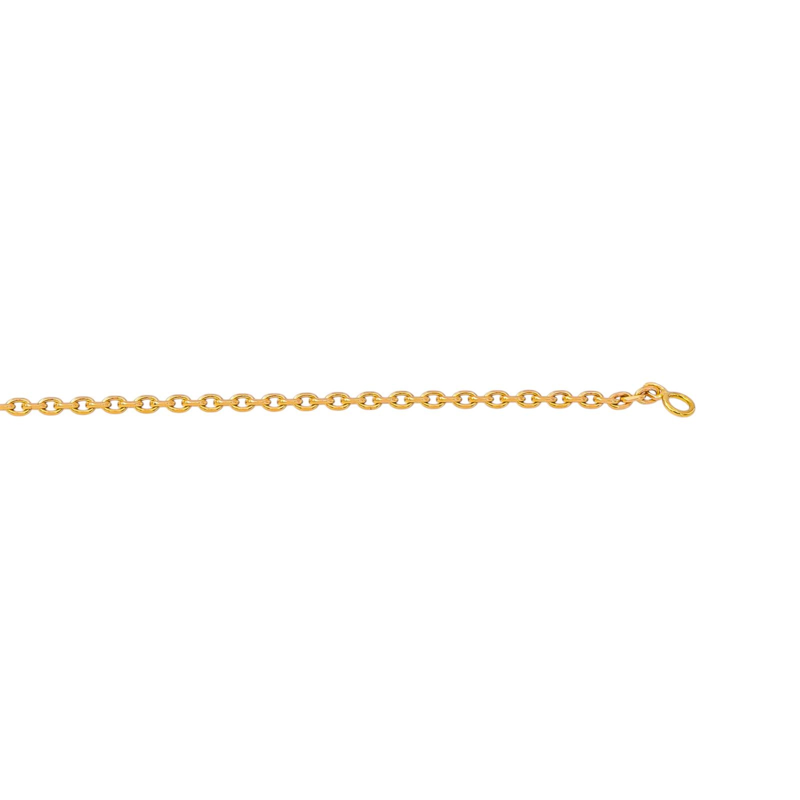 Yellow Gold Forçat Link Necklace