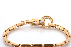 Bracelet Maille CARTIER Agrafe en or jaune et diamants