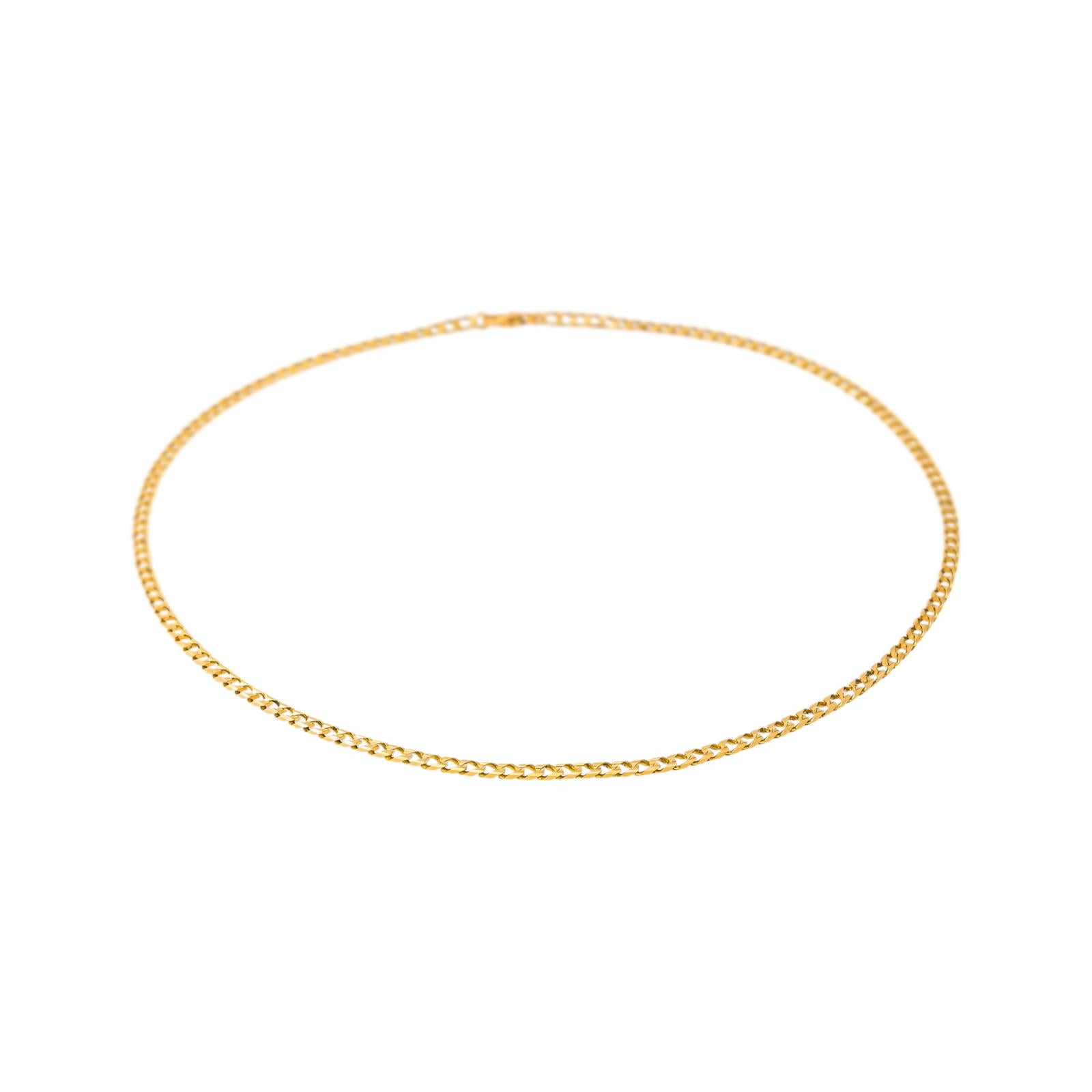 Collier Maille Gourmette Or jaune