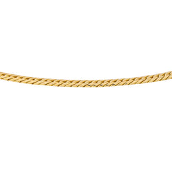 Yellow Gold English Link Necklace