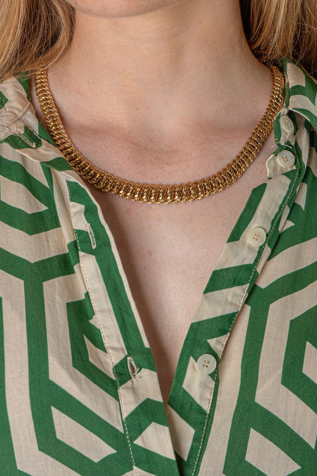 Necklace  American Link  Rose gold