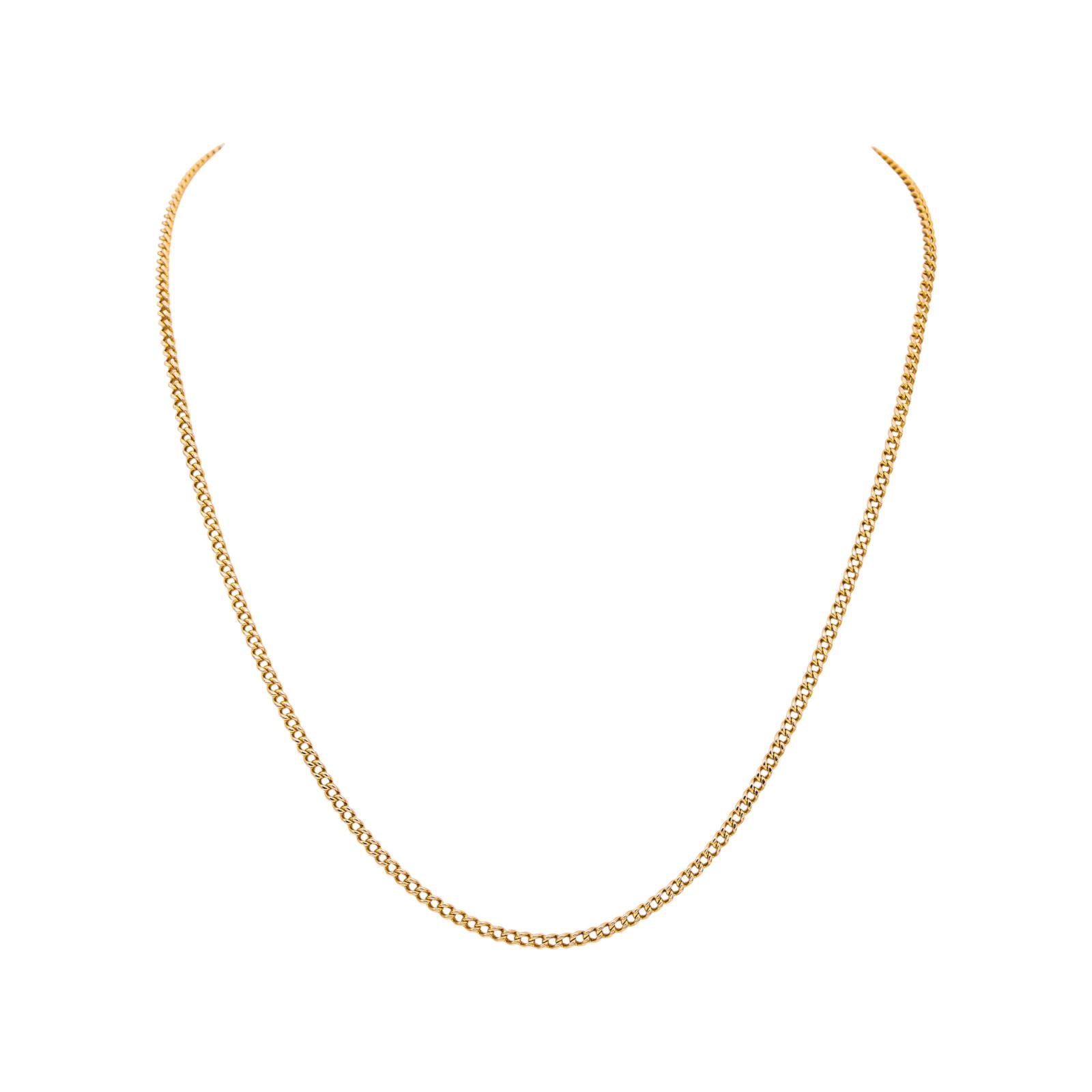 Collier Maille gourmette Or jaune