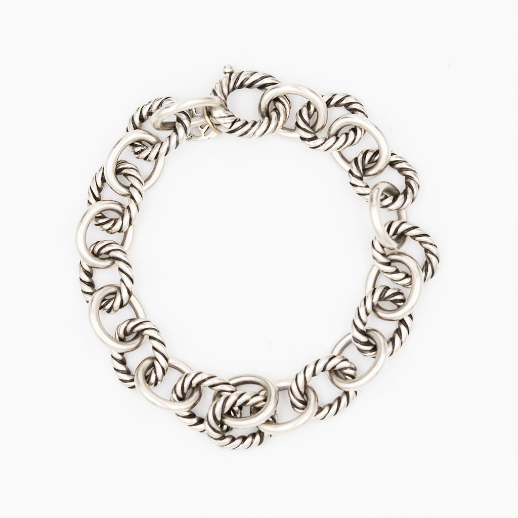 Bracelet DAVID YURMAN stitch in silver