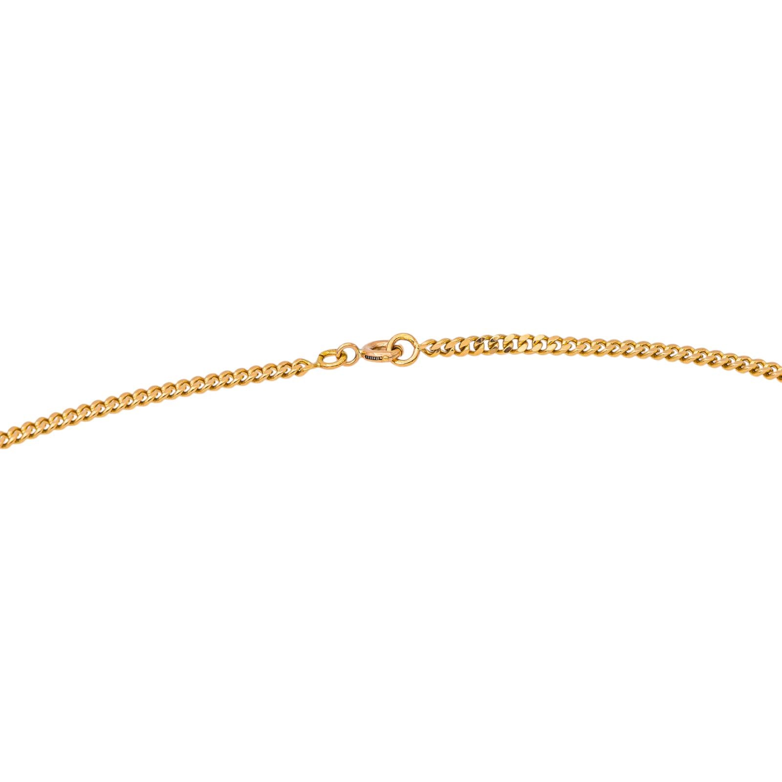 Collier Maille gourmette Or jaune