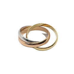 Cartier 18-karat gold Trinity ring