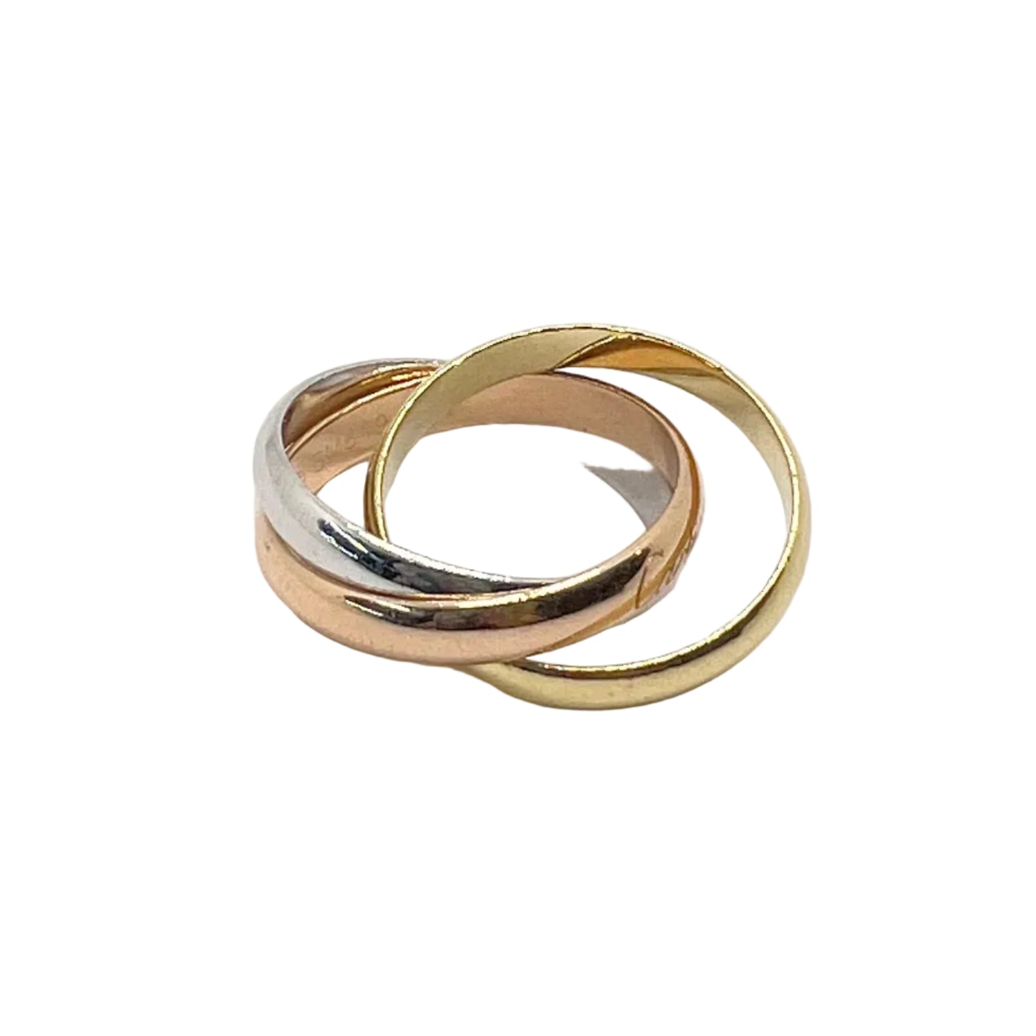 Cartier 18-karat gold Trinity ring