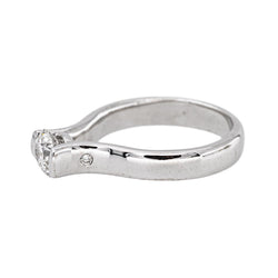 White gold Solitaire Diamond Ring