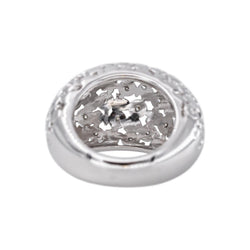 White Gold Diamond Dome Ring