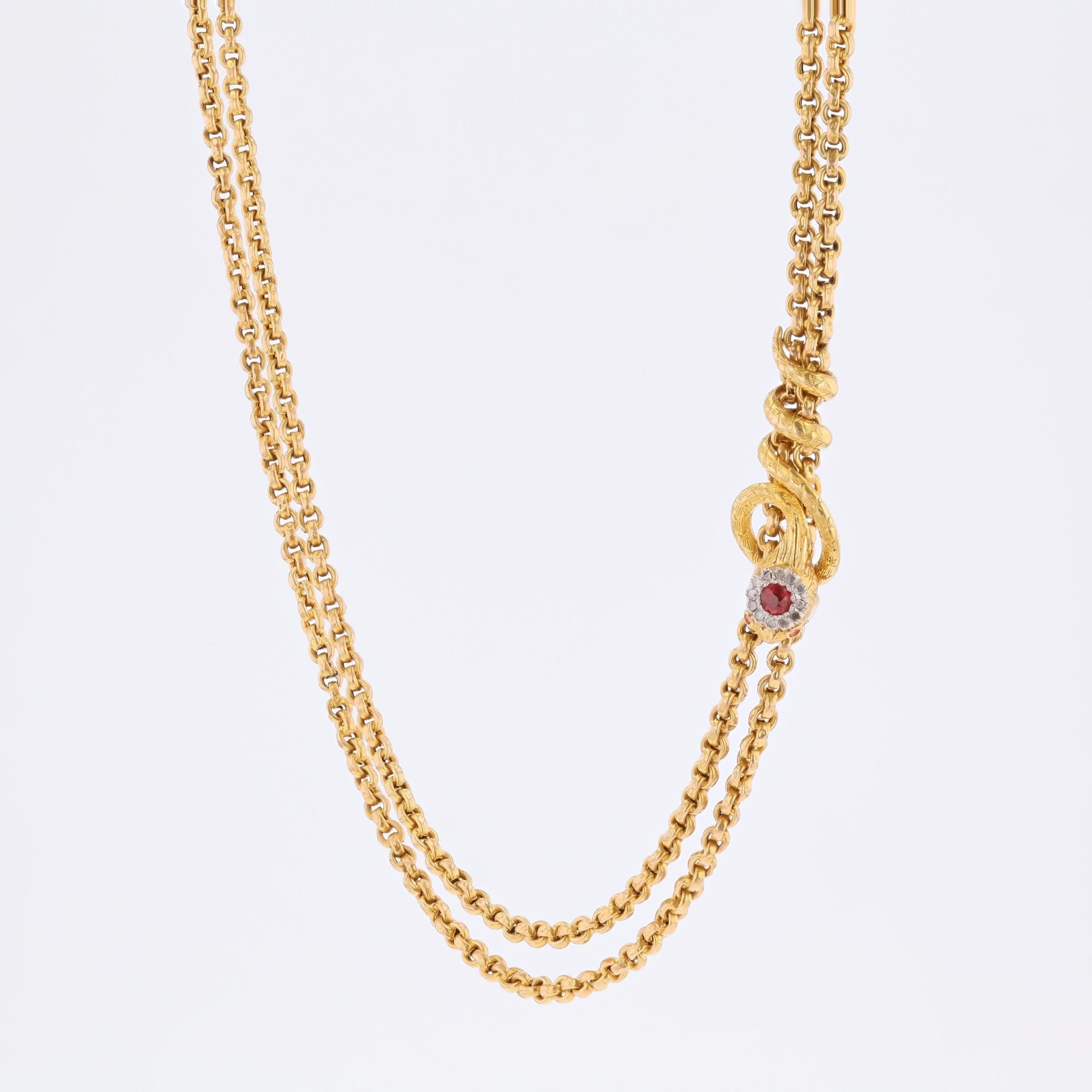 Yellow Gold Long Necklace