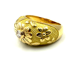 VAN CLEEF & ARPELS ring in yellow gold with diamonds